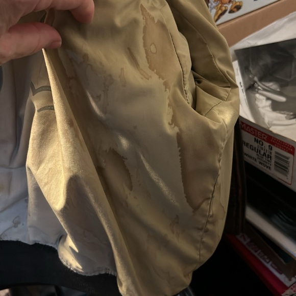 ´Bomber pilot Avirex brown 1987 leather jacket with bomber pilot lining size 44 - Picture 12 of 17